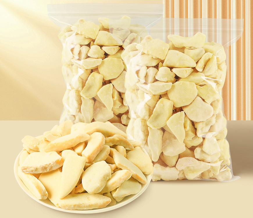 散裝凍干涂層榴蓮脆水果蔬菜脆片廠家生產(chǎn)代理批發(fā)代加工訂制出口